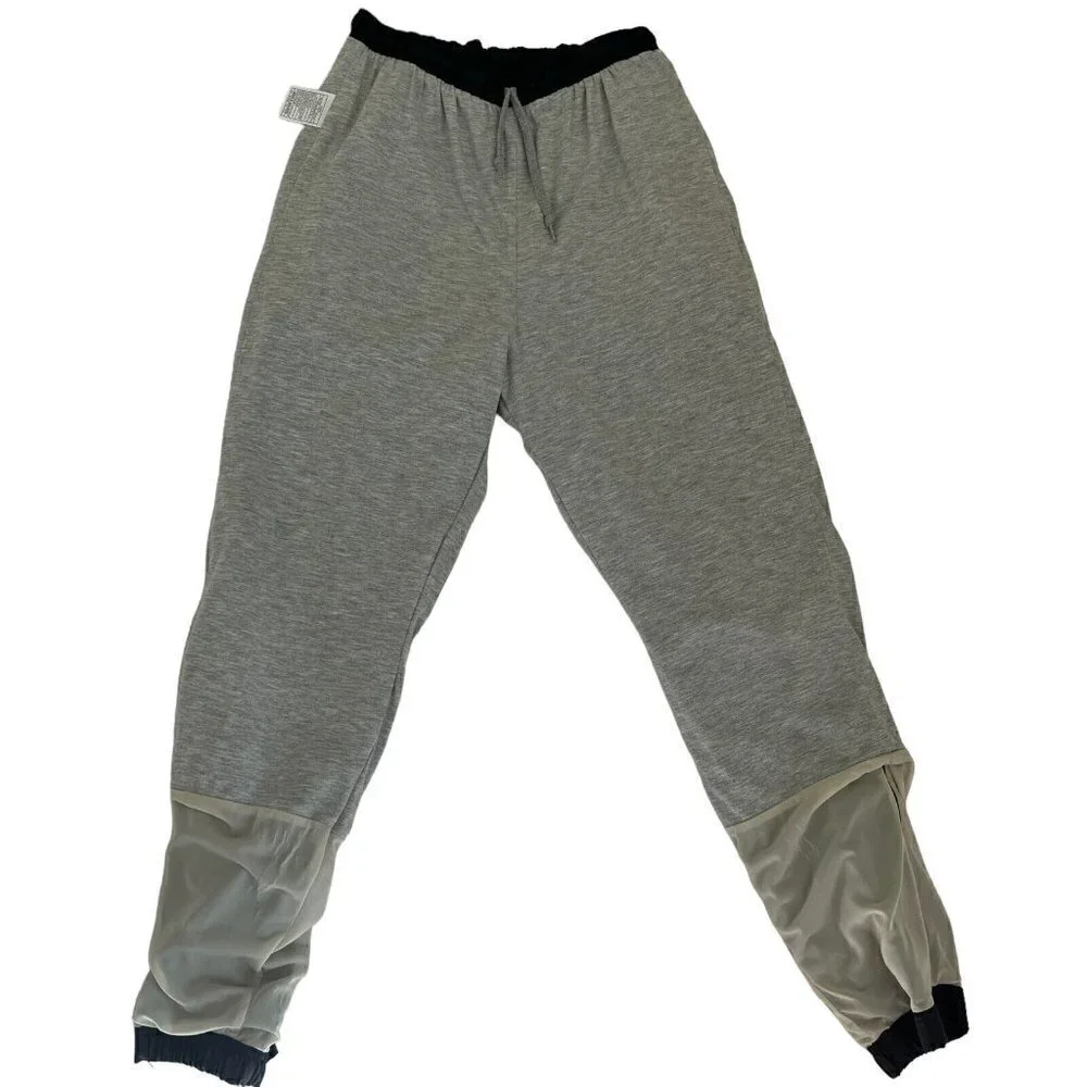 Vtg Y2K Nike Womens Nylon Track Pants12-14 Swoosh Streetwear Hip Hop 80s 90s